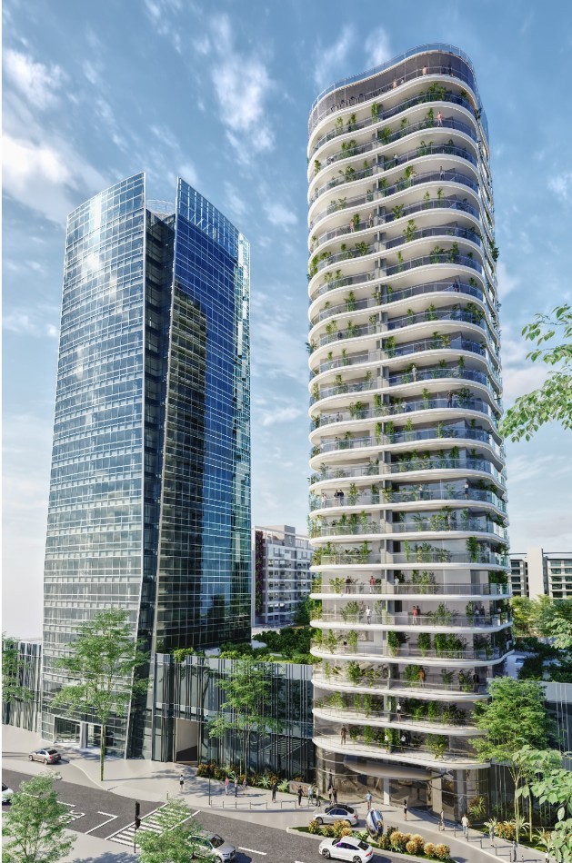 Suite en venta 2 ambientes piso 24 Osten tower