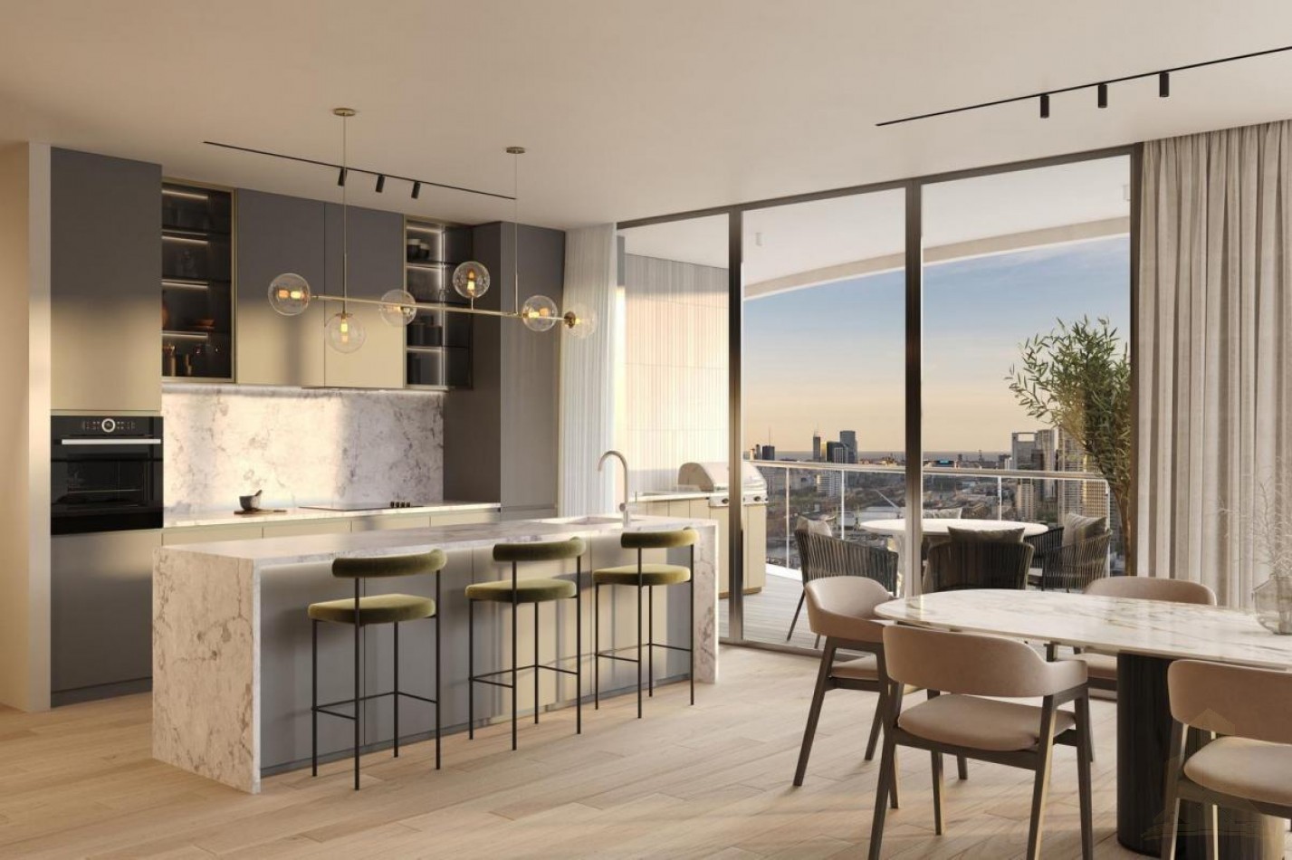 Suite en venta 2 ambientes piso 24 Osten tower