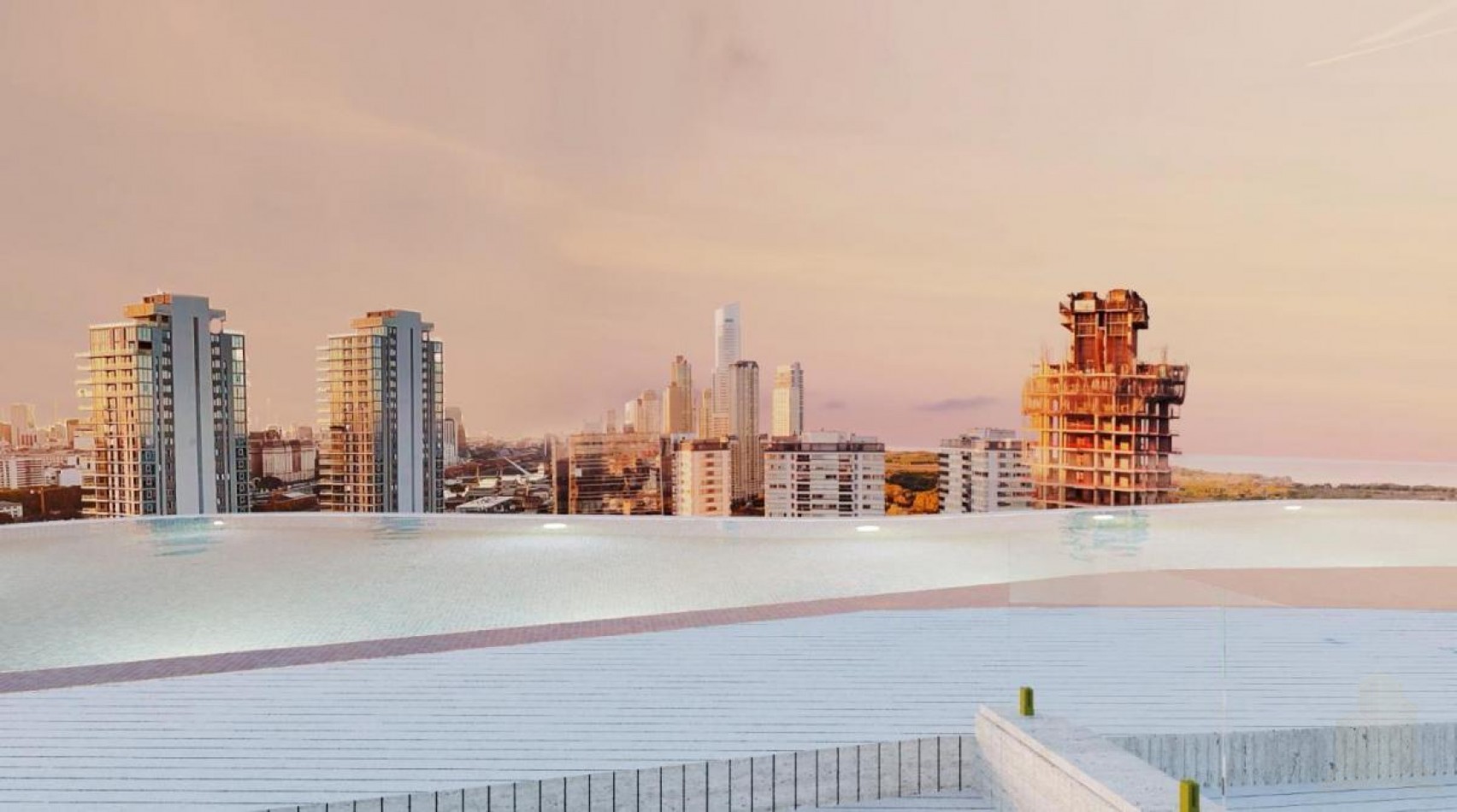 Suite en venta 2 ambientes piso 24 Osten tower