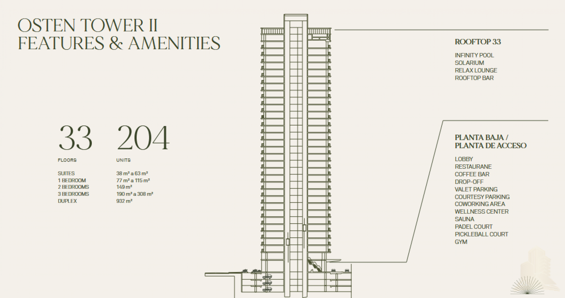 Oportunidad Suite piso 13 en Osten Tower 2