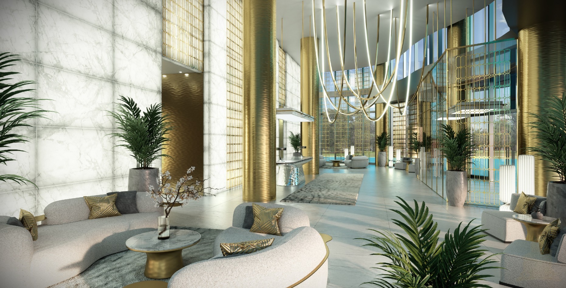 Suite en Piso 14 con Vista al Dique en Osten Tower 2