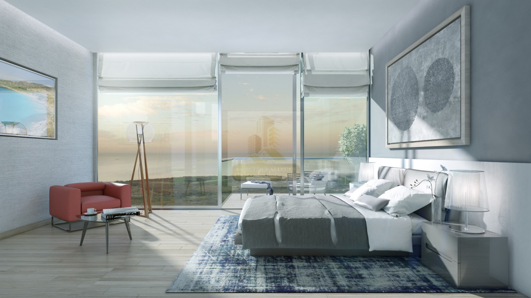 3 Ambientes de Lujo en Torre Harbour — Piso 20 con Vista al Dique 1