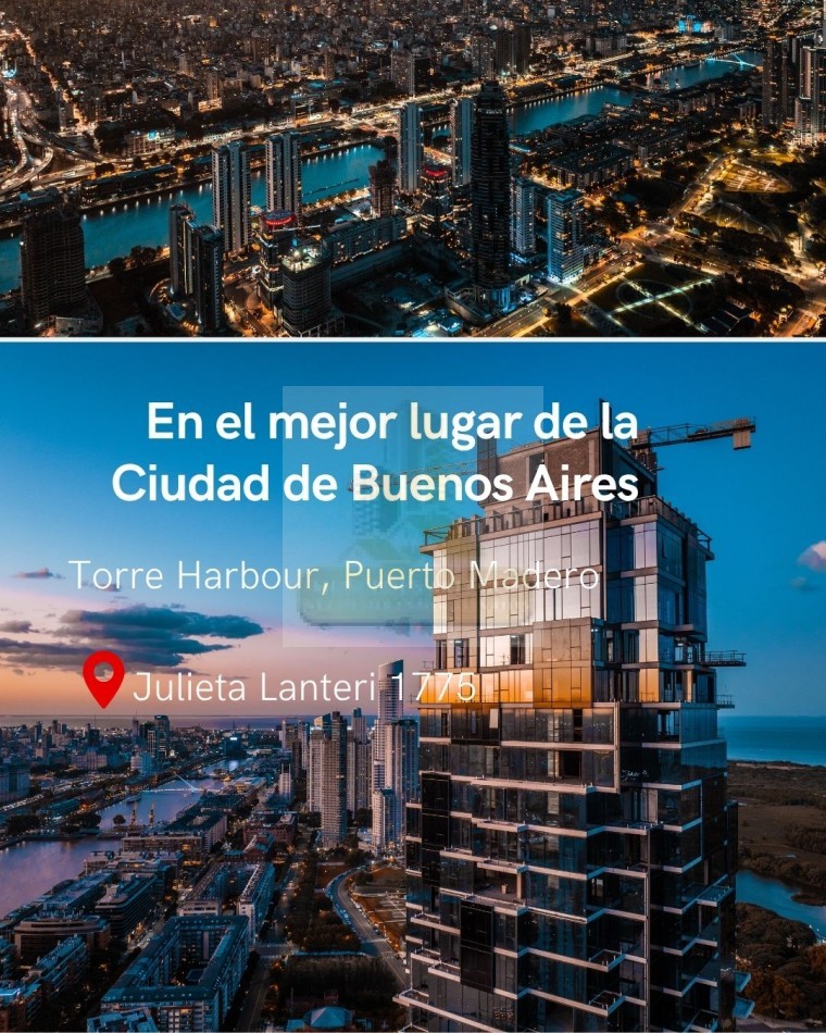 EMPRENDIMIENTO Torre Harbour, Complejo MADERO HARBOUR