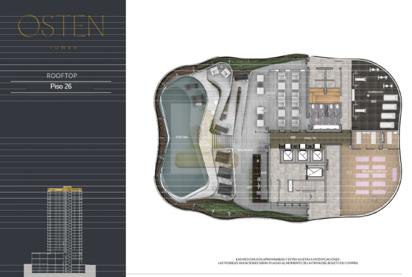 Suite en VENTA OSTEN TOWER, piso 9