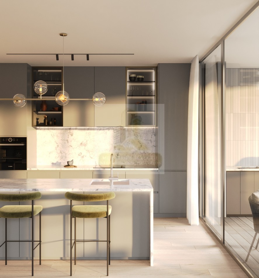 Semipiso de 4 Ambientes con Vista al Rio. Osten Tower 2 - Piso 30. Entrega Nov 2028