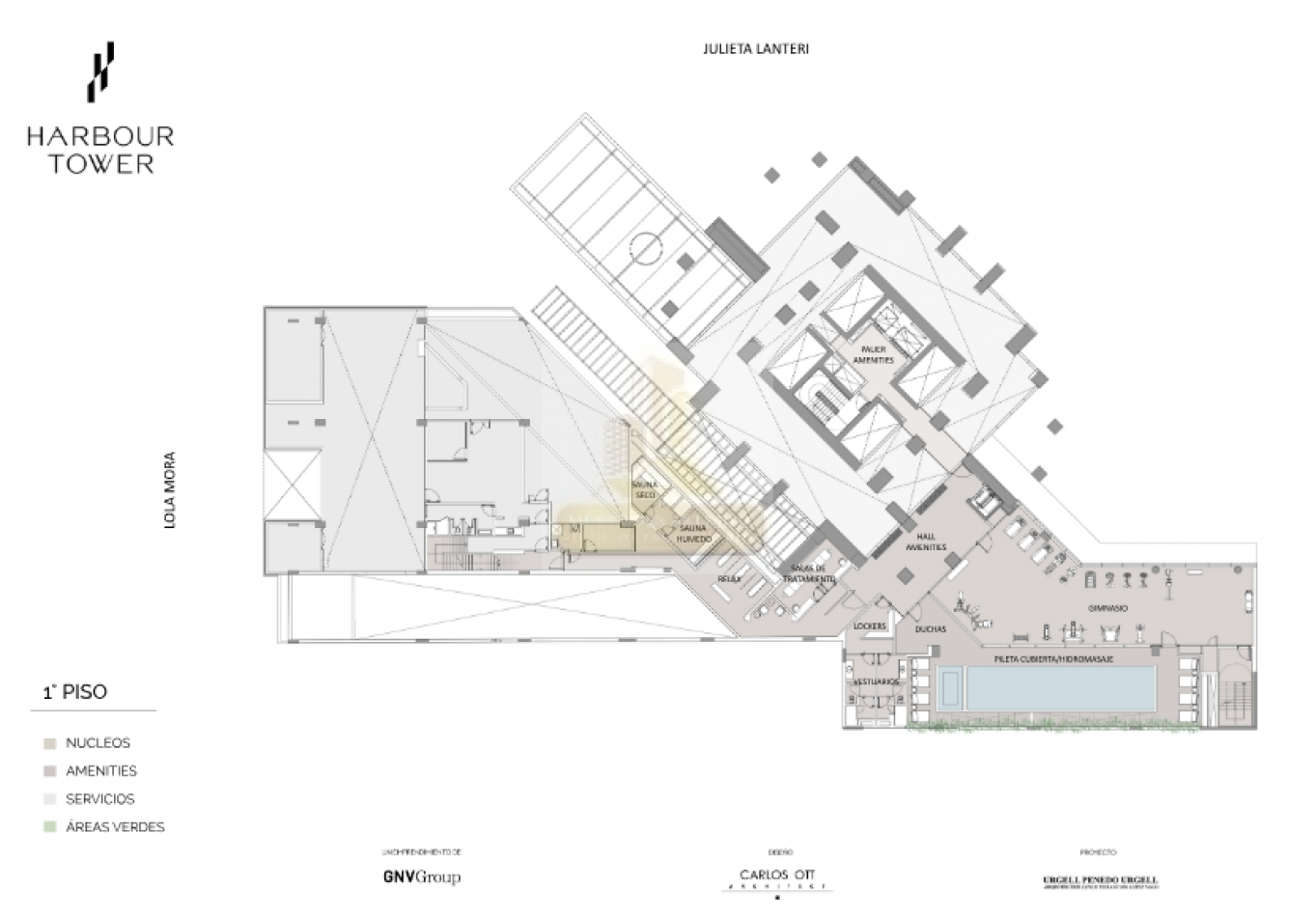 Penthouse Residencia Familiar de Alta Gama en Piso 47 — Torre Harbour, Puerto Madero