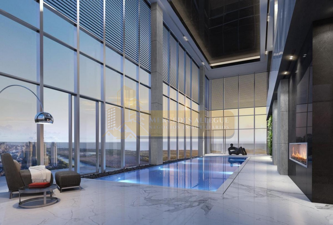 2 Ambientes de Alta Gama en Piso 14 — Torre Harbour.
