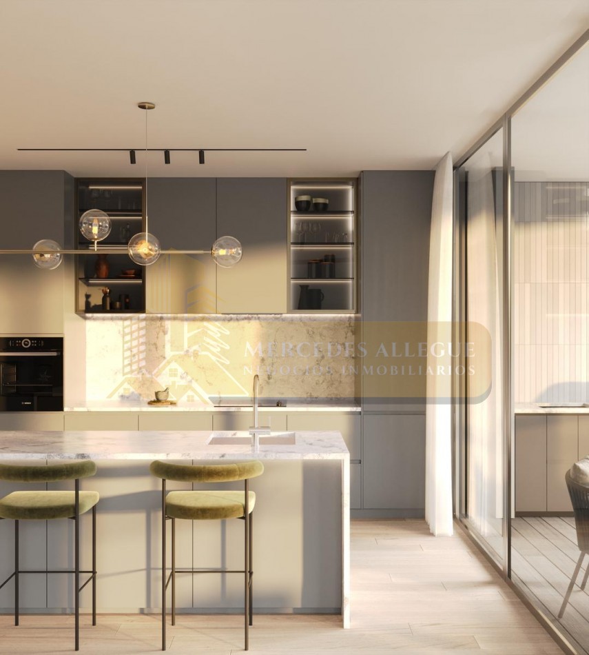 Suite en venta 2 ambientes piso 24 Osten tower | UF 2407