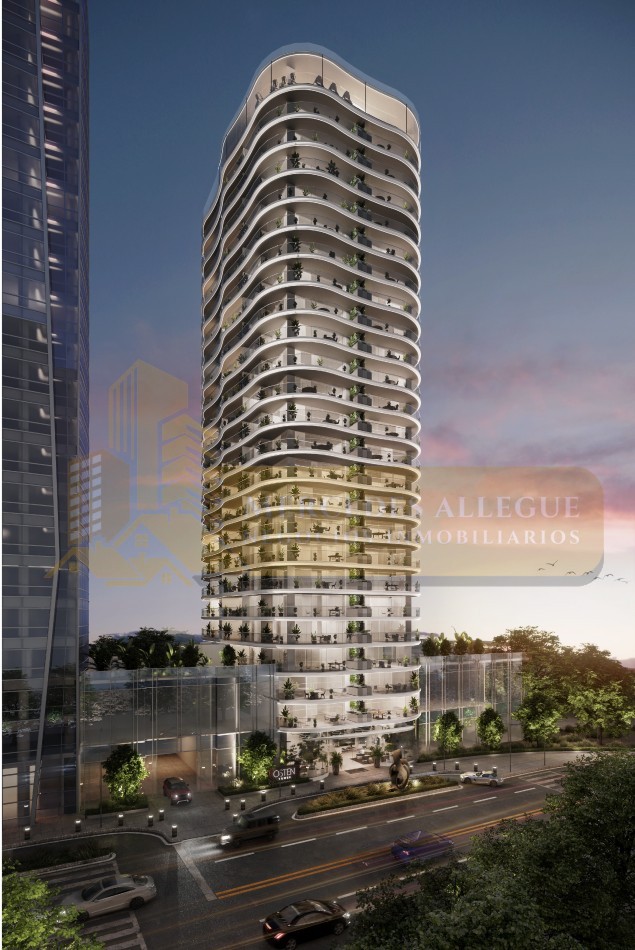 Suite en venta 2 ambientes piso 24 Osten tower | UF 2407