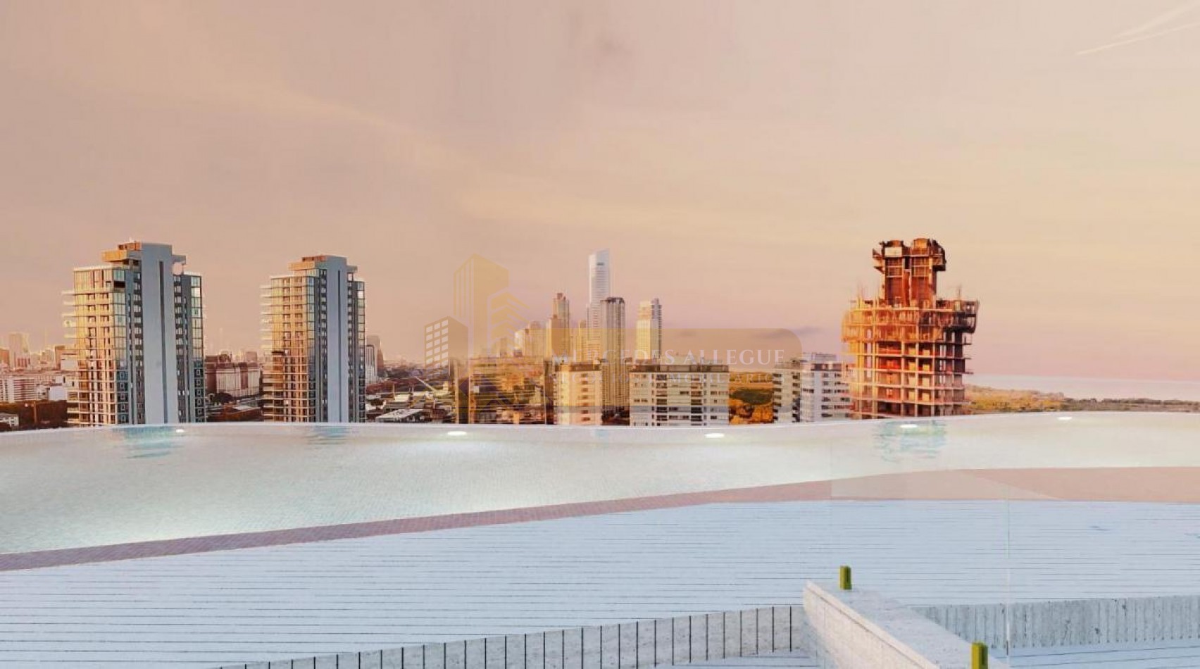 Suite en venta 2 ambientes piso 24 Osten tower | UF 2407