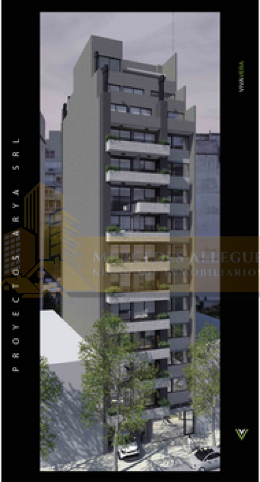 Venta Monoambiente en Villa Crespo. VIVA VERA. Entrega Junio 2027