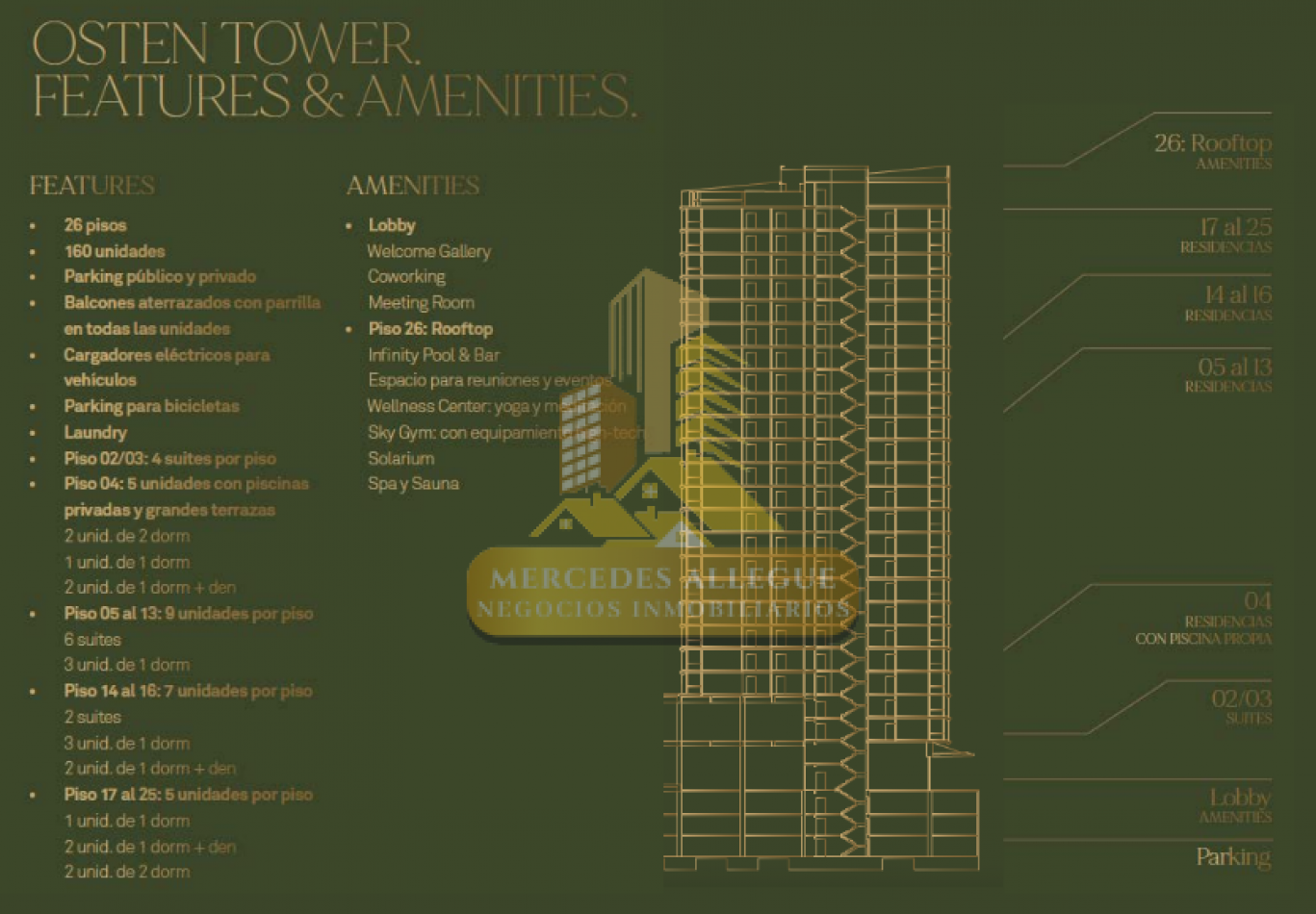 Suite en VENTA OSTEN TOWER, piso 9