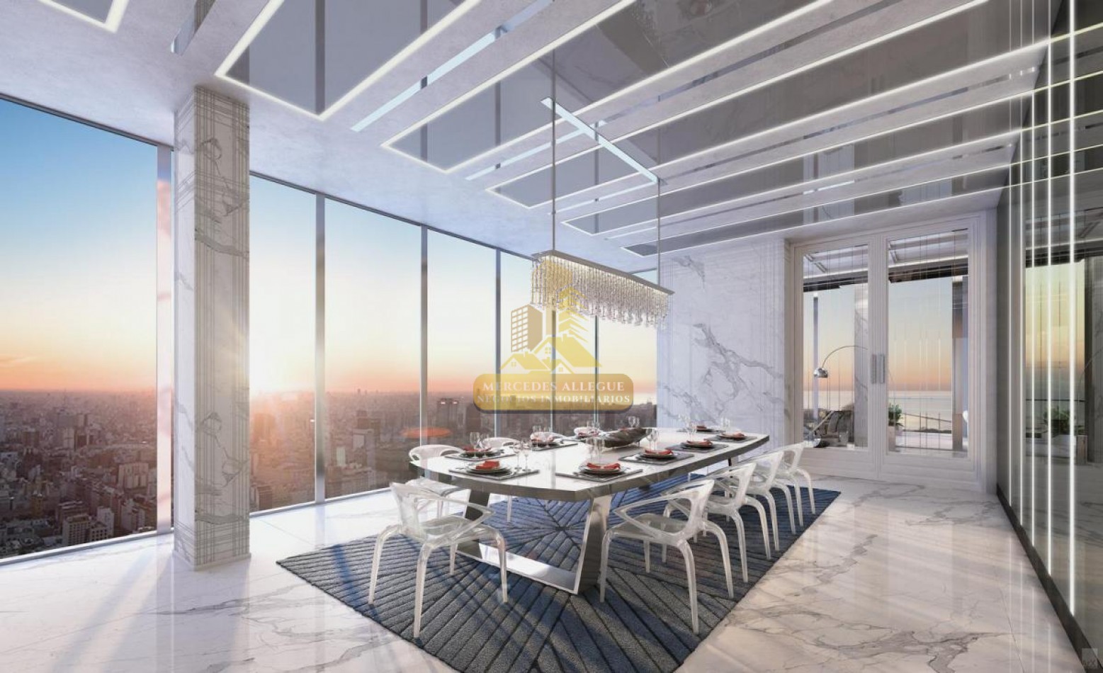 Penthouse Residencia Familiar de Alta Gama en Piso 47 — Torre Harbour, Puerto Madero