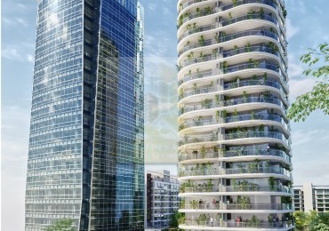 Suite en venta, 2 ambientes, piso 23 