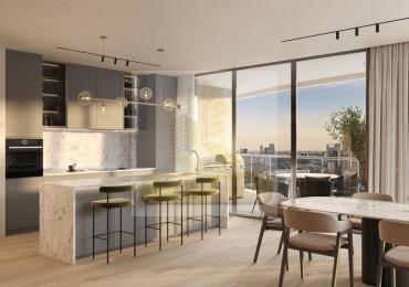 Suite en venta 2 ambientes piso 25 Osten tower 1 Complejo Harbour