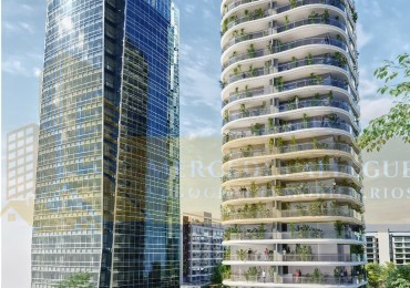 Suite en venta, 2 ambientes, piso 23 